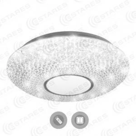 Управляемый светодиодный светильник AKRILIKA 60W R-510-CLEAR/WHITE-220-IP20 (новый размер) Maysun