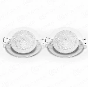 Управляемый светодиодный точечный светильник SIYANIE 7W R-98-CRYSTAL-24V-IP20 (комплект 2 штуки) Maysun