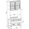 Стенка для гостиной Элизабет ЭМ-2