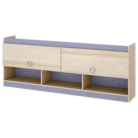 Полка навесная Индиго ПМ-145.14 ясень коимбра/навигатор