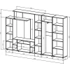 Стенка для гостиной Остин-6