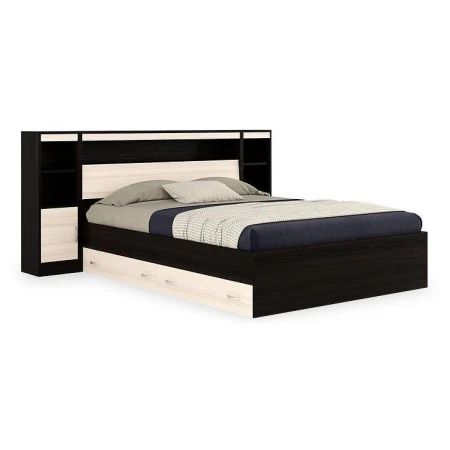 Кровать двуспальная Виктория с матрасом 2000х1800