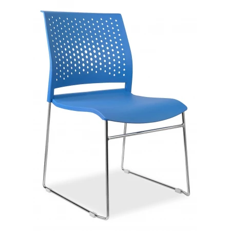 Стул RCH D918 (D918-1) Синий пластик