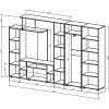 Стенка для гостиной Остин-6 Стенка для гостиной Остин-6