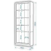 Шкаф-витрина Нобиле ШВтВ-ФСД-ФГК