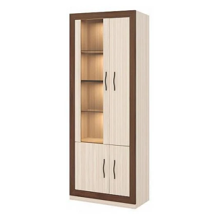 Шкаф-витрина Нобиле ШВтВ-ФСД-ФГК