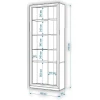 Шкаф-витрина Нобиле ШВтВ-ФСД-ФГК