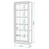 Шкаф-витрина Нобиле ШВтВ-ФСД-ФГК Шкаф-витрина Нобиле ШВтВ-ФСД-ФГК