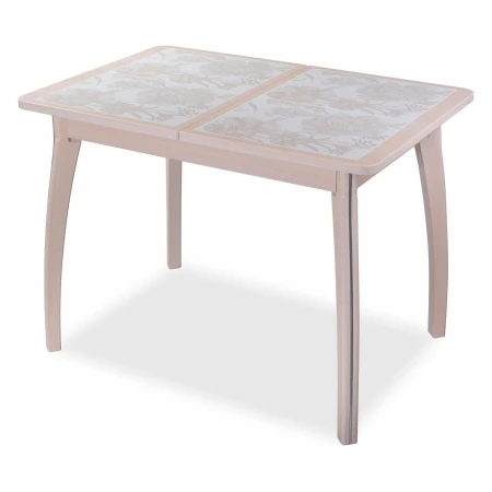 Стол обеденный Каппа ПР с плиткой и мозаикой Стол обеденный Каппа ПР с плиткой и мозаикой