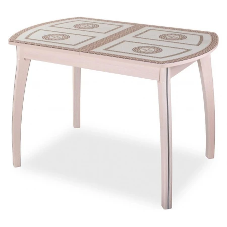 Стол обеденный Танго ПО со стеклом