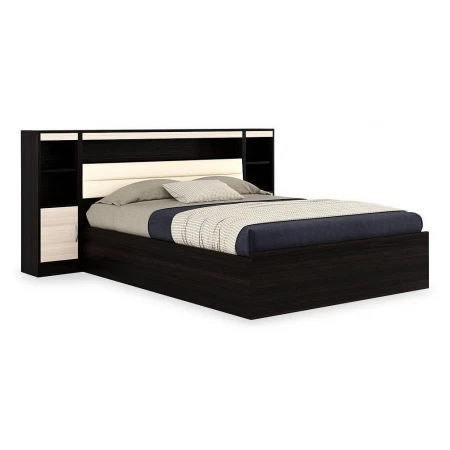 Кровать двуспальная Виктория-МБ с матрасом 2000х1600