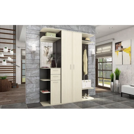 Стенка для прихожей лофт-6 СТЛ.236.00