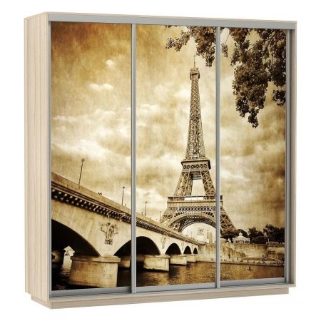 Шкаф-купе Экспресс Фото Трио Париж 2100x600x2400