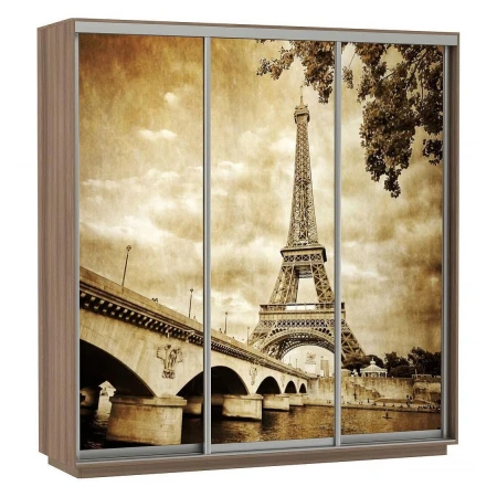 Шкаф-купе Экспресс Фото Трио Париж 1800x600x2200
