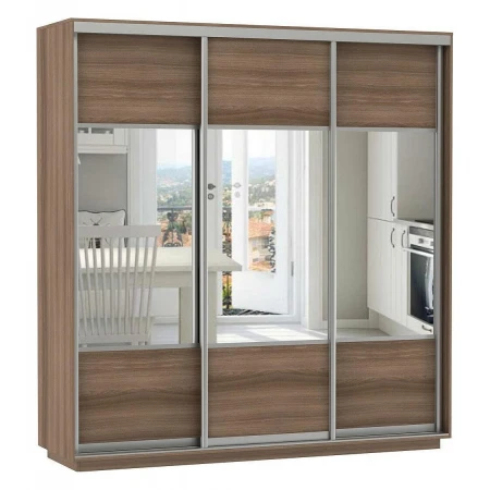 Шкаф-купе Экспресс Комби Трио 1800x600x2200