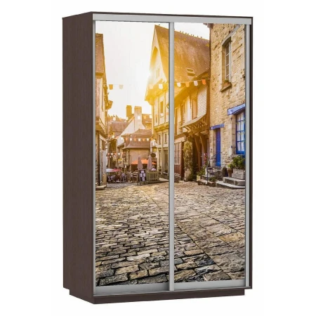 Шкаф-купе Экспресс Фото Дуо Улица 1200x600x2200