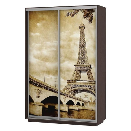 Шкаф-купе Экспресс Фото Дуо Париж 1400x600x2400