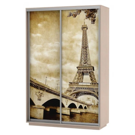 Шкаф-купе Экспресс Фото Дуо Париж 1200x600x2400