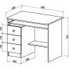 Стол компьютерный Бостон-6