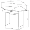 Стол письменный Лайт-Я