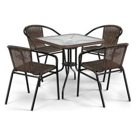 Набор уличный Асоль-3 TLH-037BR3/070SR-70х70 R-05 Brown