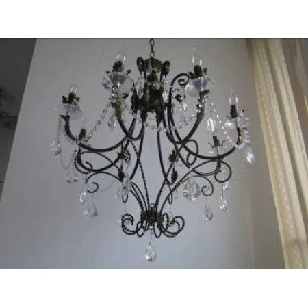 47371/3+6P BK (1) Люстра