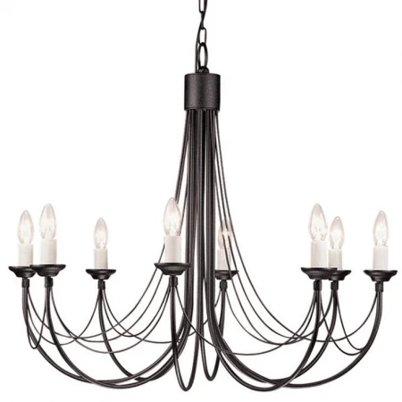 Люстра Elstead Lighting CB8 BLACK CARISBROOKE