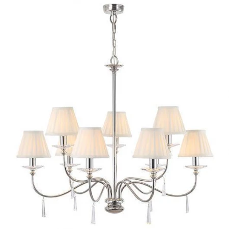 Люстра Elstead Lighting FP9 POL NICKEL FINSBURY PARK