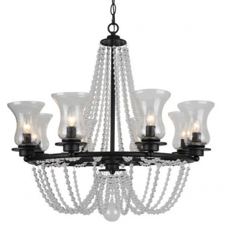 Люстра Arte Lamp A6586LM-8BK KRIOZA