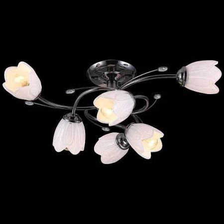 Люстра Natali Kovaltseva 11487/6 DARK CHROME 11487