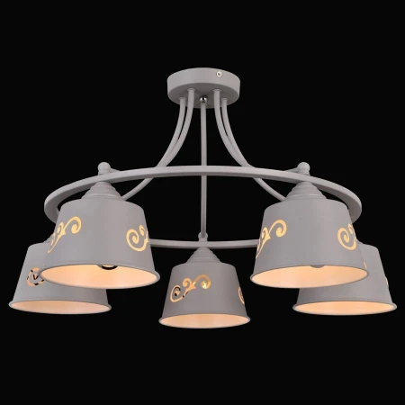 Люстра Natali Kovaltseva PRIME 75100/5C STAIN GRAY PRIME