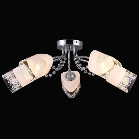 Люстра Natali Kovaltseva 75019-5C CHROME Sanna