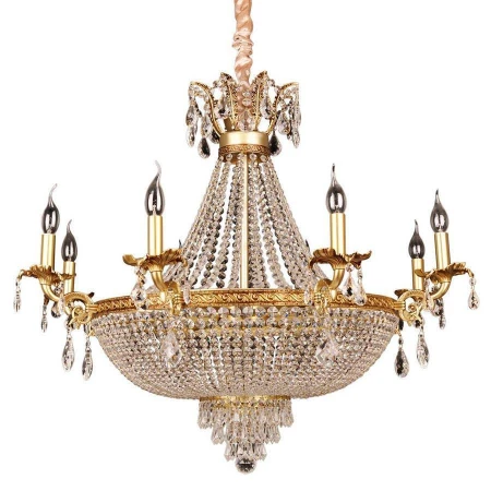 Хрустальная люстра Omnilux OML-74603-16 Assolo