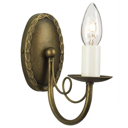 Бра Elstead Lighting MN1 BLK/GOLD MINSTER