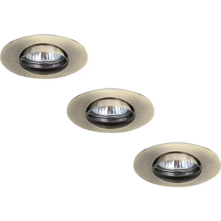 Точечный светильник Arte Lamp A2109PL-3AB Saturn