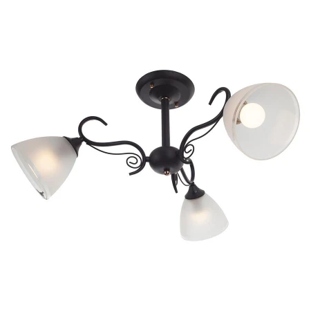 Люстра IDLamp 277/3PF-Black Marsell