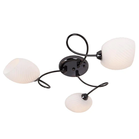 Люстра IDLamp 853/3PF-Blackchrome Elda