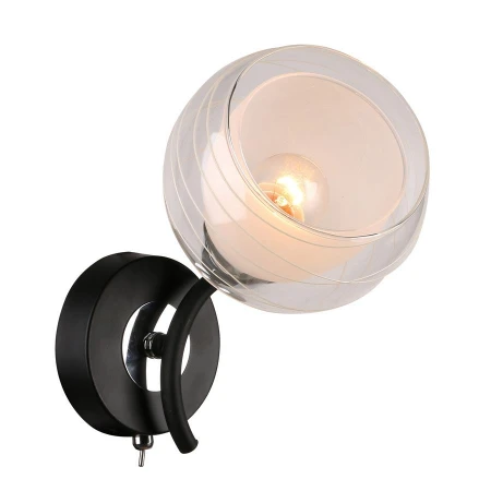 Бра IDLamp 845/1A-Blackchrome Nerina