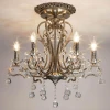 Подвесная люстра Eurosvet 12505/6 античная бронза Strotskis