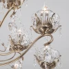 Подвесная люстра Eurosvet Teodore 10103/12 античная бронза/прозрачный хрусталь Strotskis Подвесная люстра Eurosvet Teodore 10103/12 античная бронза/прозрачный хрусталь Strotskis