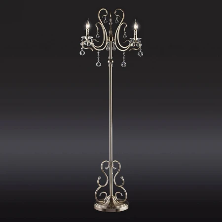 Торшер Eurosvet 12505/3F античная бронза Strotskis