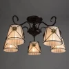 Потолочная люстра Arte Lamp 72 A5495PL-5BR Потолочная люстра Arte Lamp 72 A5495PL-5BR