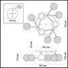 Потолочная люстра Odeon Light Izzo 3960/9C Потолочная люстра Odeon Light Izzo 3960/9C