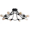 Потолочная люстра Arte Lamp A9344PL-8BK Потолочная люстра Arte Lamp A9344PL-8BK