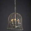 Подвесная люстра Arte Lamp Gabbia A1878SP-3WG Подвесная люстра Arte Lamp Gabbia A1878SP-3WG