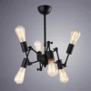 Подвесная люстра Arte Lamp A9190LM-6BK Подвесная люстра Arte Lamp A9190LM-6BK