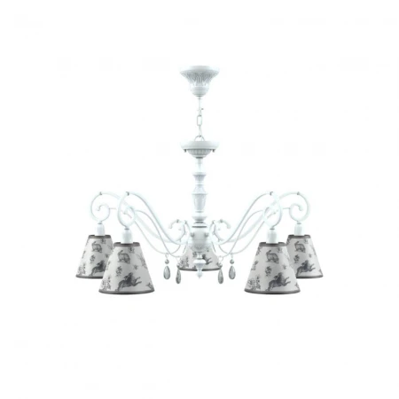 Подвесная люстра Lamp4you Classic E3-05-WM-LMP-O-8-CRL-E3-05-TR-DN