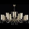 Подвесная люстра Freya Faust FR2300-PL-12-BZ Подвесная люстра Freya Faust FR2300-PL-12-BZ
