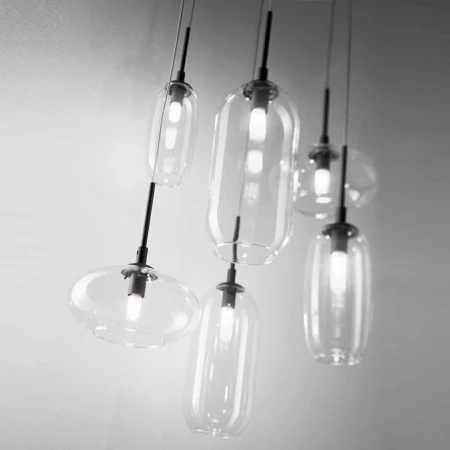 Подвесная люстра Ideal Lux Yoga SP6 Nero