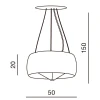 Подвесная люстра Azzardo Cosmo 2 AZ1060